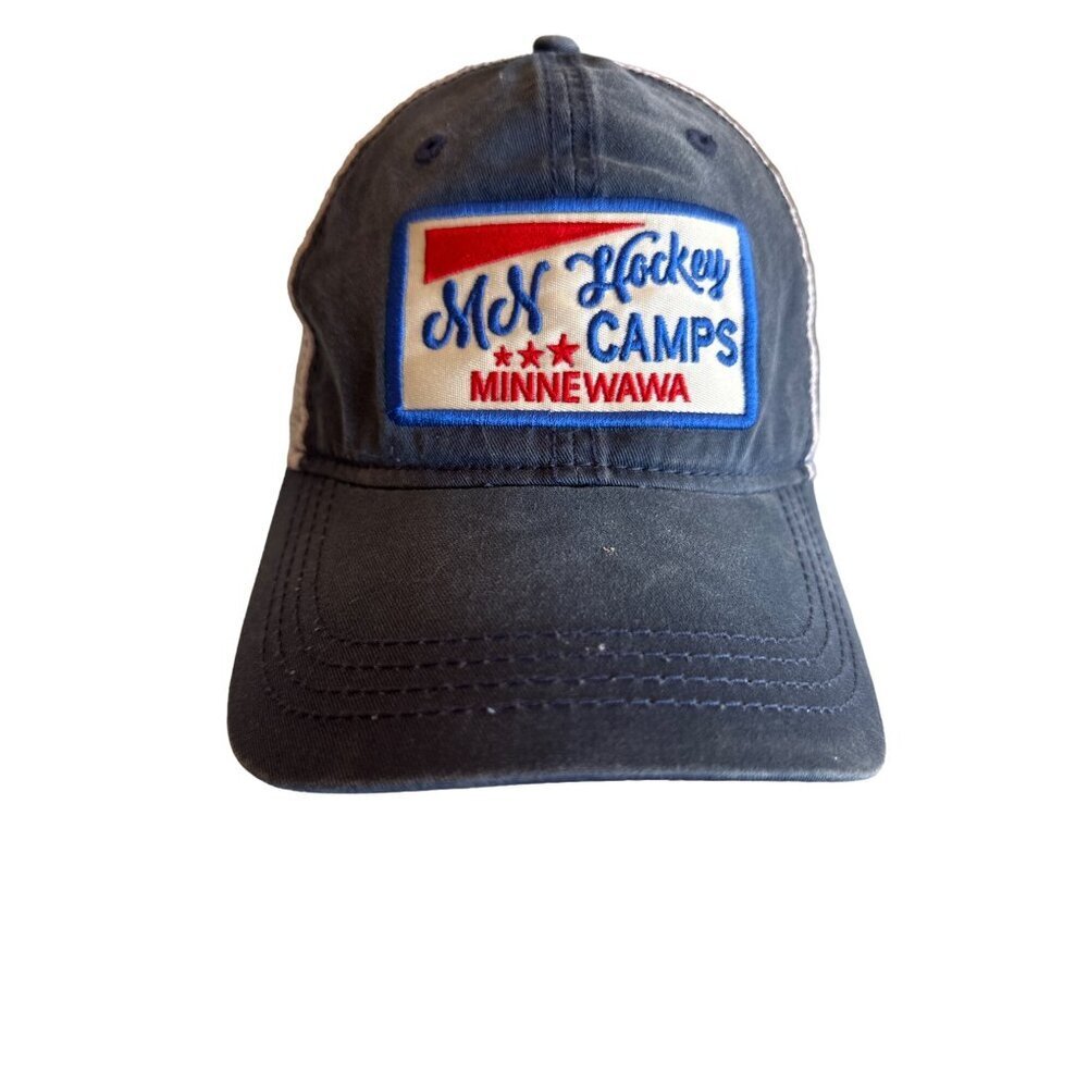 MN Hockey Camps Minnewawa Platinum‎ Series Trucker Hat By Outdoor Cap One Size